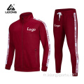 Athletic Sweat Suit Side Stripe Mens Sports Tracksuits